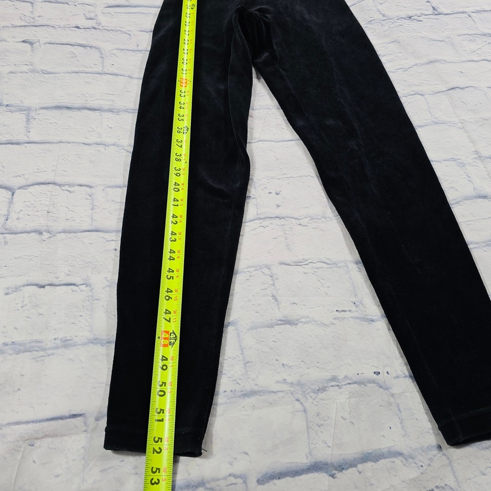 DKNY Velvet Catsuit Womens S Black Mock Neck Sleek VINTAGE Jumpsuit Luxe - Picture 2 of 13